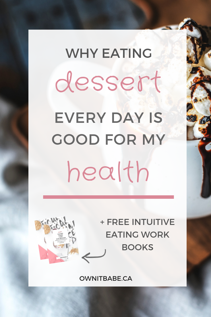 I used to never allow myself to eat dessert, so once I quit my extreme fitness lifestyle, I couldn't stop eating ice cream at first. I went through a long period of extreme mental hunger, which was difficult mentally and physically. My digestion was a war zone. But I got through it and I am sharing why it is so good for my health nowadays to eat dessert every single day, in order to keep my body balanced. #intuitiveeating #metabolism #dessert