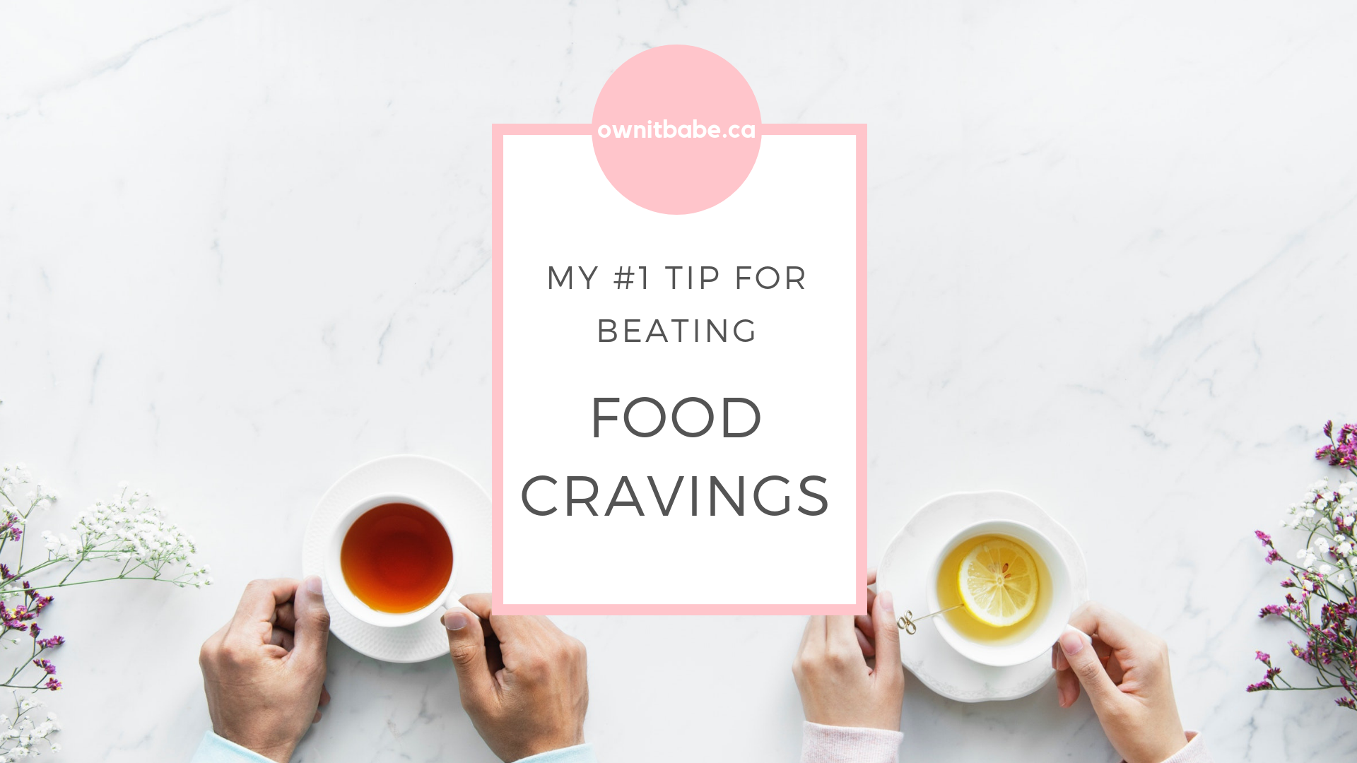 I used to think that I have to avoid eating the foods I crave and gather up enough willpower to eat something "healthier". However, my Number One Tip to beat these food cravings has changed drastically and it really does work. By Rini Frey, ownitbabe.ca #foodcravings #intuitiveeating