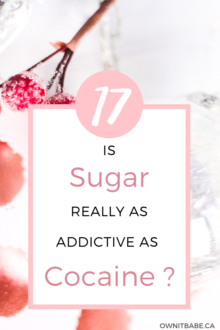 The science behind sugar causing a similar dopamine response in our brain as cocaine does and how some researchers proved the theory on 'sugar addiction' to be flawed. #sugaraddiction #bingeeating #eatingdisorderrecovery