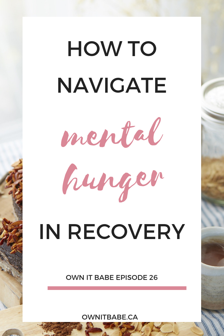 How to navigate bloating, water retention and hormone imbalances in recovery, how to deal with binge eating in recovery and how to know if you are struggling with disordered eating, Own it Babe Episode #26 #edrecovery #intuitiveeating #podcast
