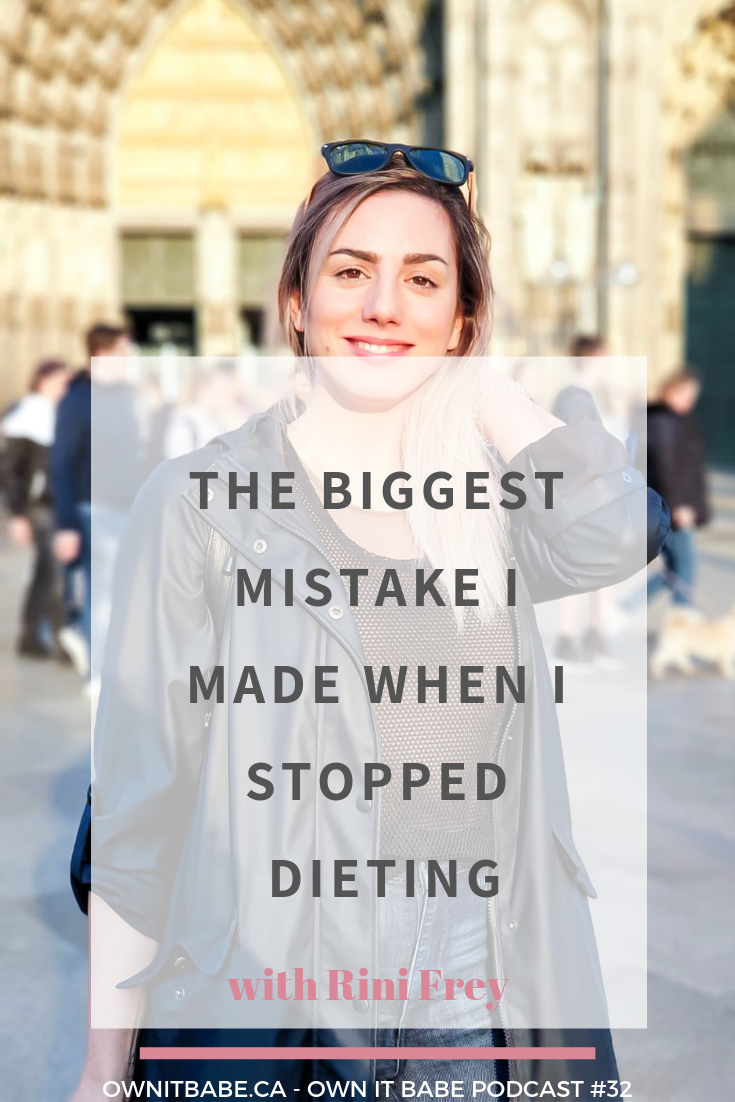 Today’s solo episode is very near and dear to my heart, because I will be sharing with you how I overcame my mindset of perfectionism with food, the mistakes I made while I was trying to recover from orthorexia – an obsession with eating healthy and let’s be honest an obsession with dieting – and how I allowed myself to finally relax around food and stop dieting for good. This episode will be super helpful for you if you’re currently in the mindset of “I just don’t understand, I am SO good with everything else, I do great at work, I am a good mother/daughter/friend/partner/human, I work so hard everywhere else, why can’t I control myself around food, why is my body constantly getting in the way of me trying to “eat healthy”? Actually, I think what I will be telling you here might be pretty mind blowing and not what you’d expect to hear. Because I won’t be telling you to “just try dieting harder”, to “just cut out more sugar, dairy or gluten”, to exercise harder, or whatever else you hear from people that promote a restrictive way of eating to “control yourself around food”. #edrecovery