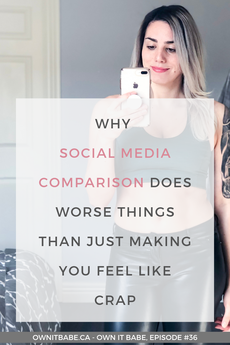 I'm going to clarify how comparison actually impacts our everyday life in a negative way + share 3 things I do to snap out of comparison mode as soon as I detect it.