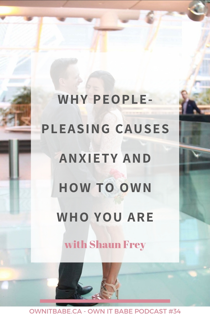 In this episode we are digging into something we all do: negative self-talk. People pleasing. Feeling crushed if people don’t like us or criticize us or don’t approve of us. Navigating our mental health and sharing it with our partners without feeling like we are burdening them or being constant complainers. And so much more. With Rini Frey and Shaun Frey, Own it Babe episode #34 #edrecovery #personalgrowth #selfdevelopment